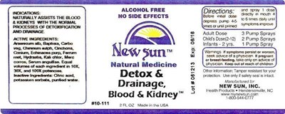 Image Description (Detox Drainage Blood)
